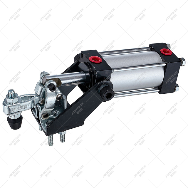 Clamping workpiece Station 1/8 Pneumatic Clamp，50KG Pneumatic Clamp Hold Down Clamp Air Toggle Clamp，for Positioning 