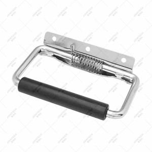 500LBS Spring Loaded Steel Handle with Padded Rubber Grip