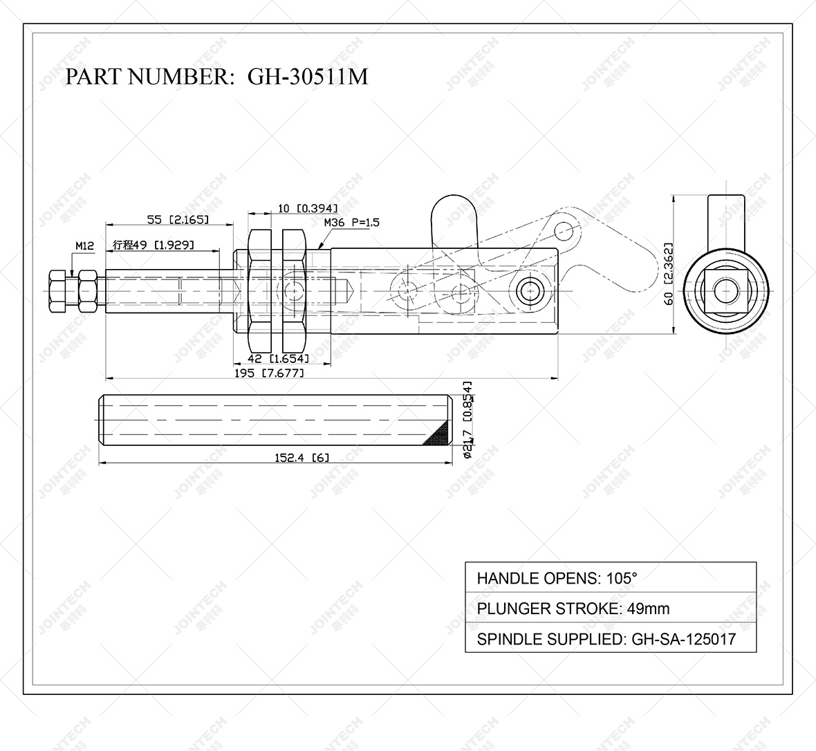 Heavy Duty Straight Line Toggle Clamp Use For Metal Working Buy Push
